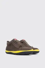 Peu Pista GORE-TEX Brown Gray Casual Shoes for Men