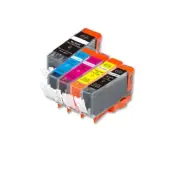 30 Pack Combo Ink Set for Canon 220 221 BK B C M Y iP3600 iP4600 iP4700 MP560