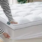 Zinus Luxury 1000 Bamboo Mattress Topper Protector King