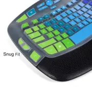 Cover Compatible with Logitech K350 MK550 MK570 Wireless Wave Colorful Keyboard