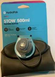 NEW HydraPak Stow Water Bottle, (500ml, 17oz) Unused