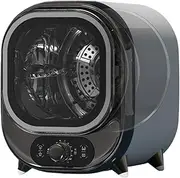Portable Tumble Dryer 0.8kg Compact Vented Dryer with Dual Temp Control Probe, Countertop & Wall Mounted, Energy-Efficient for Apartments, Dorms, Travel - Easy Installation & Fast Drying