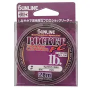 SUNLINE shockleader Salt Water Special pocket fluorocarbon 20m 35lb naturalclear