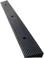Rubber Threshold Ramp, Non-Slip Solid Curb Ramps Rise Wheelchair Transition Ramp Mobility Door Step Ramp for Bicycles, Dirtbikes, Curb Ramps for Driveways, Steps, Stairs, Garage Entrance (Size : 100*