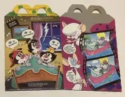 Animaniacs 1995 McDonald's Happy Meal Box Warner Bros Yakko Scary Scene