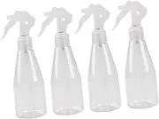 BAZEITFLOW 4pcs Refillable Spray Bottle Multi Purpose Sprinkling Bottles for Plants and Hairdressing Lightweight and Easy to Use Watering Tool for Gardening