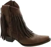 Corral Boots Women's L6072 Western Boot 8.5, Brick