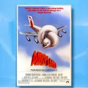 ROBERT HAYS JULIE HAGERTY AIRPLANE MOVIE POSTER 24X36 NEW