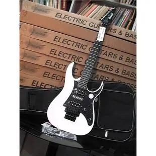 日本YAMAHA中古鋼琴批發倉庫 Ibanez白色楓木限量電吉他低價出售只要12600附音箱背袋調音器p.k.