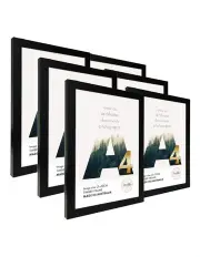 [Profile Australia] Australia Made Certificate Photo Frame A4 (6 Pack) in Black