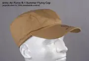 Army Air Force B-1 Cap, Summer Flying Cap, 100% cotton, B-1 WW2 reproduction XL