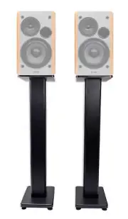 Pair 28" Bookshelf Speaker Stands For Edifier R1280T Bookshelf Speakers