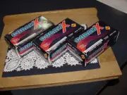 Three (3) Boxes Ansell Microflex CobaltX Exam Gloves SMALL N211, Blue, Non Latex