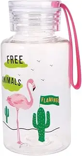 FIXOSHEE 1pc Flamingo Water Glass Bottle Cups Water Cup Silicone Water Kettle Silicone Kettle Tote Silicone Cup