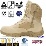 BATES Men's Composite Toe Swat Desert Tactical Boots Moisture Wicking Lightweigh