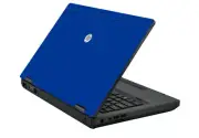 BLUE Vinyl Lid Skin Cover Decal fits HP ProBook 6460b Laptop