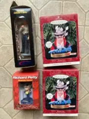 Richard Petty Ornament/Bobble/Figure Collectible Lot
