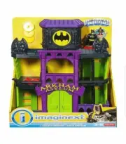 Imaginext DC Super Friends Arkham Asylum Batman Batcave Gotham Jail NEW