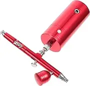 Gadpiparty 1Set Rechargeable Airbrush Kit with Air Compressor Portable Airbrush Tool for Art Painting Cake Decoration Makeup Nail Art and Model Coloring for Hobbies