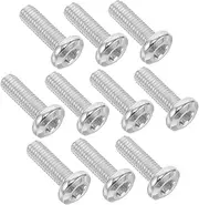 iplusmile 10pcs Motorcycle Brake Disc Screws Reusable Alloy Brake Bolts Retaining Hardware for Motorbike Ensures Safety and Stability