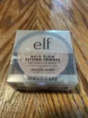 e.l.f. Halo Glow Setting Powder Medium Beige 83394 0.24 oz Sets Face Makeup Soft