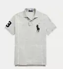 New Polo Ralph Lauren Men's Big Pony Custom Slim Fit Mesh Polo Andover XL