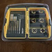 Steel Grip DR62057MM Steel Metric Tap and Die Set M3-1/2 To M7-1 mm.