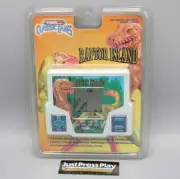 1997 Tiger Classic Games Raptor Island Electronic Handheld LCD Game New RARE!