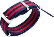 [KAVJU] 20mm Sweat Proof Soft Watch Band Canvas Nylon Watch Accessories Fit For OMEGA Strap For Speedmaster 300 AT150 AQUA TERRA Belt