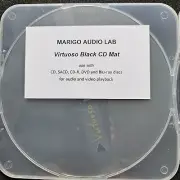 Virtuoso Black Aida CD SACD CD-R Blu-Ray Mat Disc Perfect Interface Marigo Audio