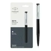 Silver Parker Beta Premium Ball Pen