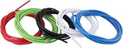Bike Shifting Gear Shifting Cable High Strength Steel Wires Length Road Bikes Kit for Replacement (Black)