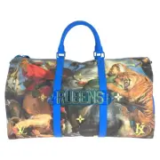 LOUIS VUITTON Masters Collection Jeff Koons Rubens Keepall Bandriere 50 M43344