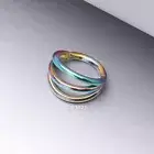 Implant Grade Titanium Triple Row Hoops Steel Seamless Clicker Hoop Ring