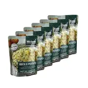 Heat and Serve Pilaf Rice & Potato Fully Cooked Ready to Eat Microwavable 8.8...