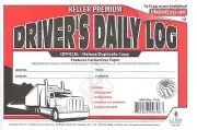 JJ Keller 8526 701L Duplicate Copy Driver's Daily Log Book Carbonless