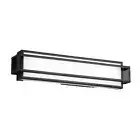 WAC WS-26922-BK 22" Vanity Light Black Bathroom Frosted Modern Designer