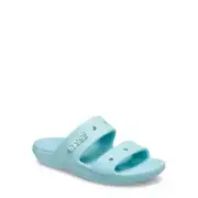 Crocs Classic 206761 Unisex Pure Water Rubber Two-Strap Slide Sandal US M12/W14