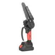 6" Mini Handheld Electric Chainsaw Cordless Chain Saw Wood Cutter With Battery