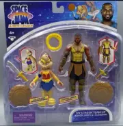 New in Box SPACE JAM A NEW LEGACY Lebron James Amazon & Lola Bunny Wonder Woman