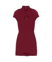 Star mini dress FR34 BLOOD RED