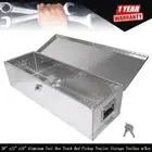 39" x13" x10" Aluminum Tool Box Truck Bed Pickup Trailer Storage Toolbox w/ Key