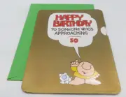 Vintage ZIGGY Greeting Card 1983 Tom Wilson Birthday Funny Humor Bday UNUSED AGC
