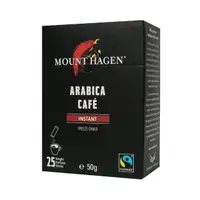 在飛比找momo購物網優惠-【Mount Hagen】德國進口 公平貿易即溶咖啡粉(2g