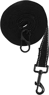 HOMOBABE Reflective Dog Leashes: Long Adjustable Heavy Duty Nylon Rope Leash with Padded Traffic Handles for Training Walking Small Medium Large Dogs
