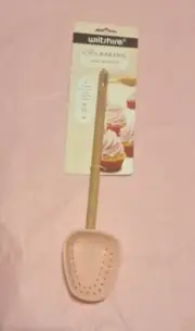 Wiltshire The Art of Baking Spoonula silicone spatula w/ wooden handle New w/tag