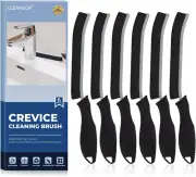 Crevice Cleaning Brushes, Cleaner Scrub Brush Tool for Hard to Reach Tight Space