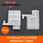 愛普生 5 件墨水阻尼器適用於 EPSON XP600 DX11 TX800 適用於 ROLAND XULI MUTOH