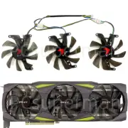 Replacement For PNY RTX3070ti 3080 3080ti 3090 Triple Video Card Fan T129215SU