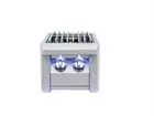 Blaze Built-In Power Burner with Wok Ring & Lid Stainless Steel Outdoor Kitchen